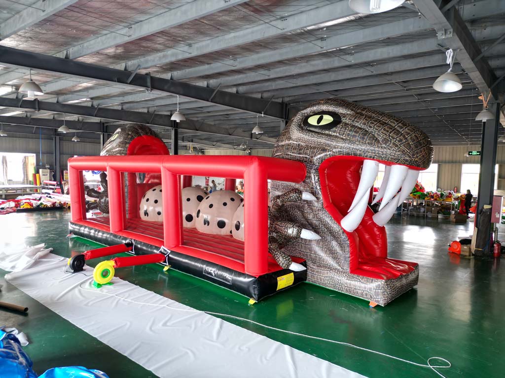 Nadmuchiwana torba przeszkodow – Kids Outdoor Jumping Castle recenzja i cena