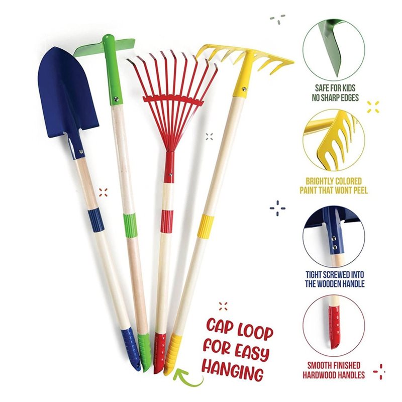 ABXE-Zestaw narzędzi ogrodowyc – Kids Outdoor Garden Set recenzja i cena